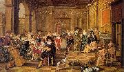 Dirck Hals Banquet Scene in a Renaissance Hall oil painting artist